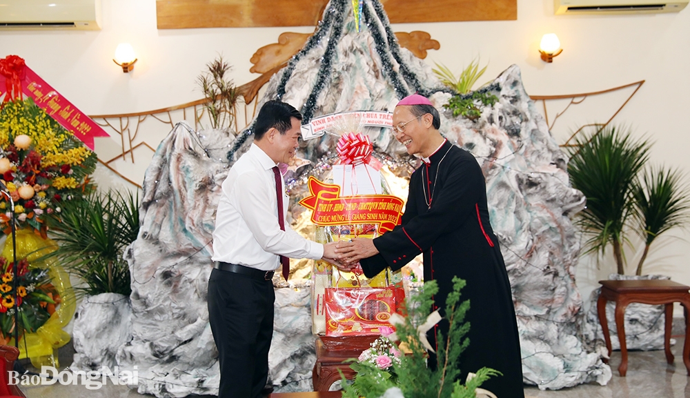Đồng Nai: Bí thư Tỉnh ủy Nguyễn Hồng Lĩnh thăm, chúc mừng Giáng sinh 2022