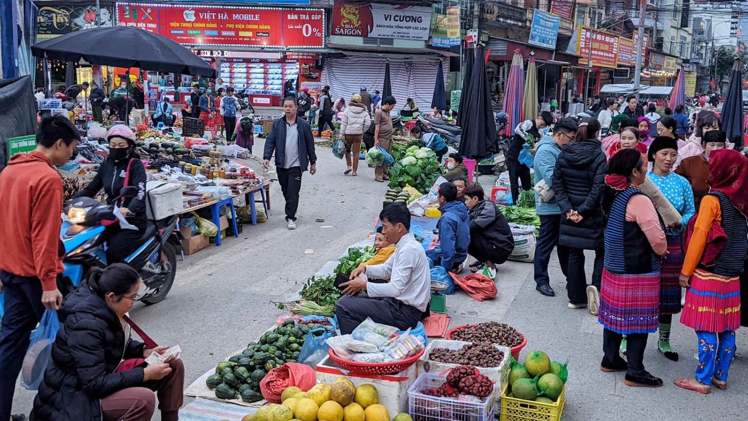 Hà Giang: Phiên chợ ngày Đông