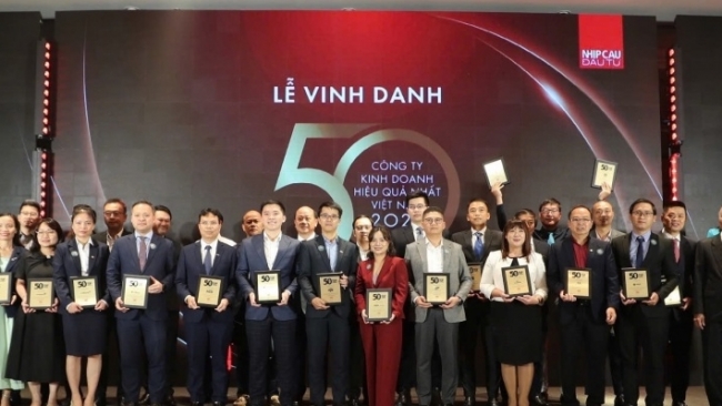 PVI năm thứ 3 liên tiếp được vinh danh “Top 50 Công ty kinh doanh hiệu quả nhất Việt Nam”