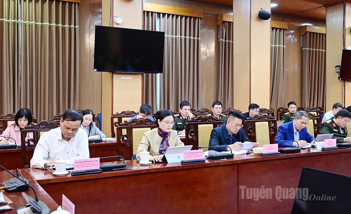 Điều chỉnh quy hoạch tỉnh Tuyên Quang phải có tính kế thừa, đồng bộ tạo không gian, động lực phát triển mới