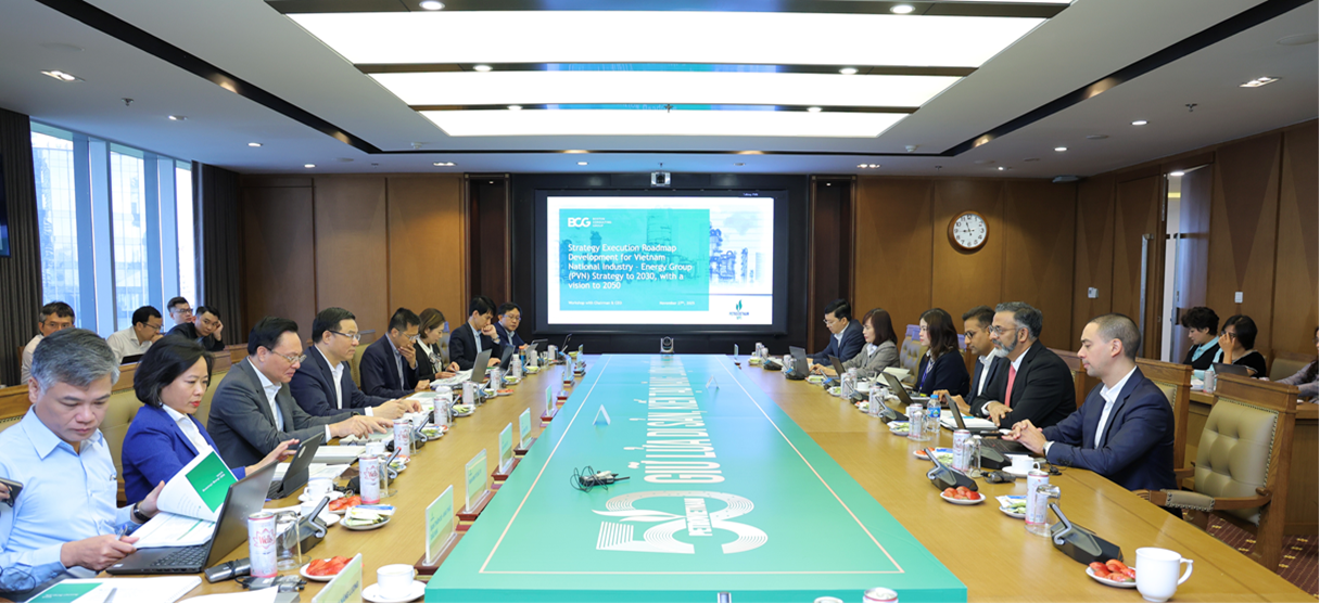 Tham vọng lọt Top Fortune Global 500 và trở thành Tập đoàn năng lượng hàng đầu khu vực Tham vọng lọt Top Fortune Global 500 và trở thành Tập đoàn năng lượng hàng đầu khu vực