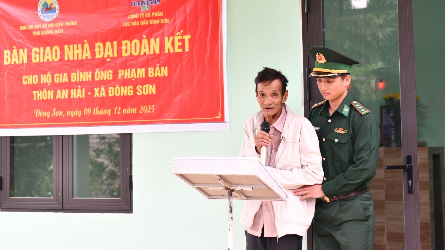 Khánh thành nhà Đại đoàn kết do BSR tài trợ tại tỉnh Quảng Ngãi