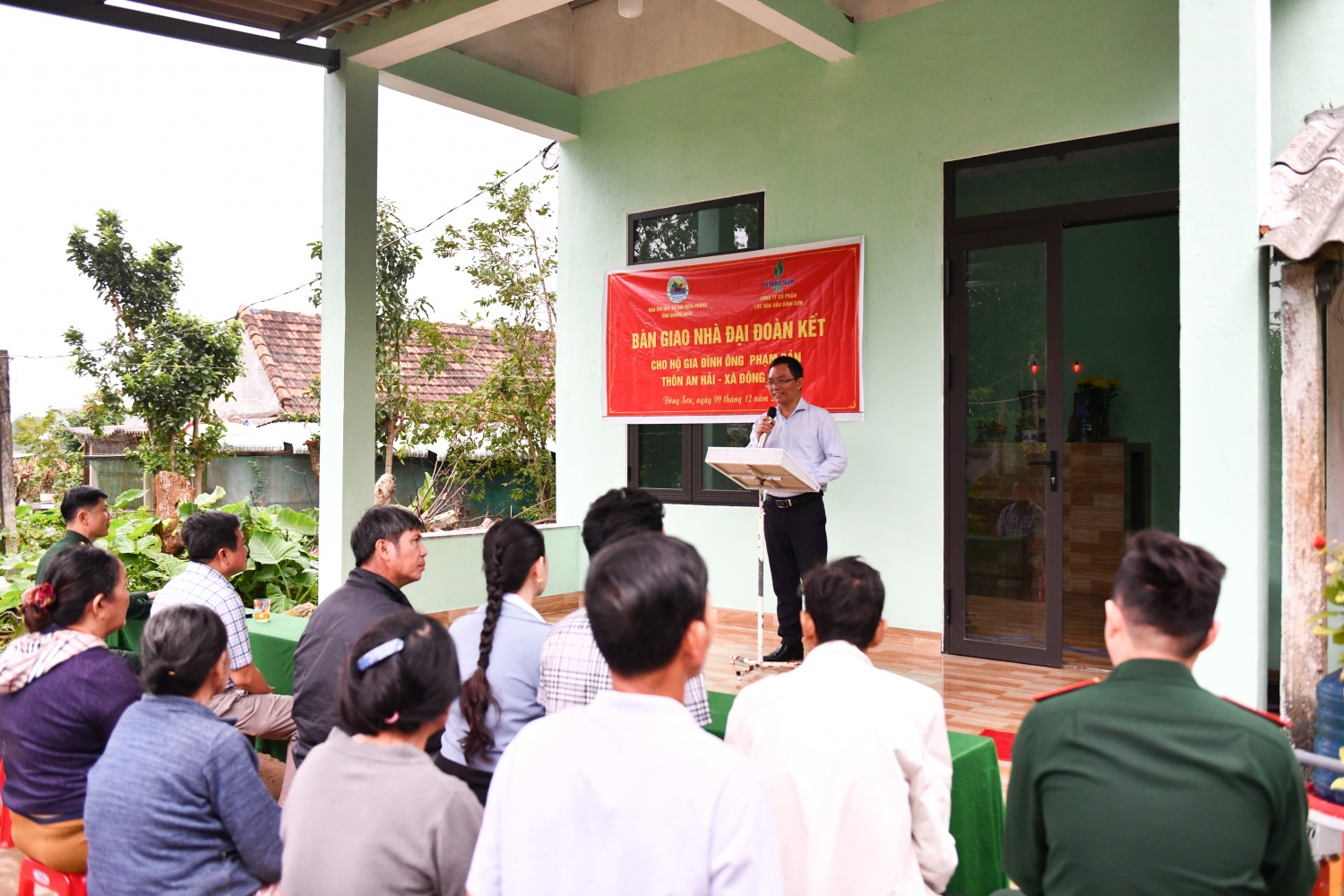 Khánh thành nhà Đại đoàn kết do BSR tài trợ tại tỉnh Quảng Ngãi