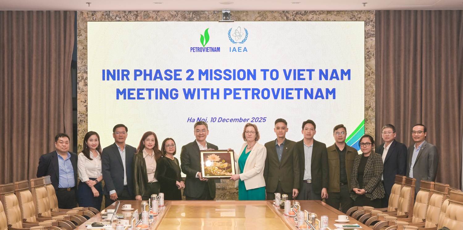 Petrovietnam - IAEA tăng cường hợp tác, chuẩn bị cho Dự án Điện hạt nhân Ninh Thuận 2 Petrovietnam - IAEA tăng cường hợp tác, chuẩn bị cho Dự án Điện hạt nhân Ninh Thuận 2