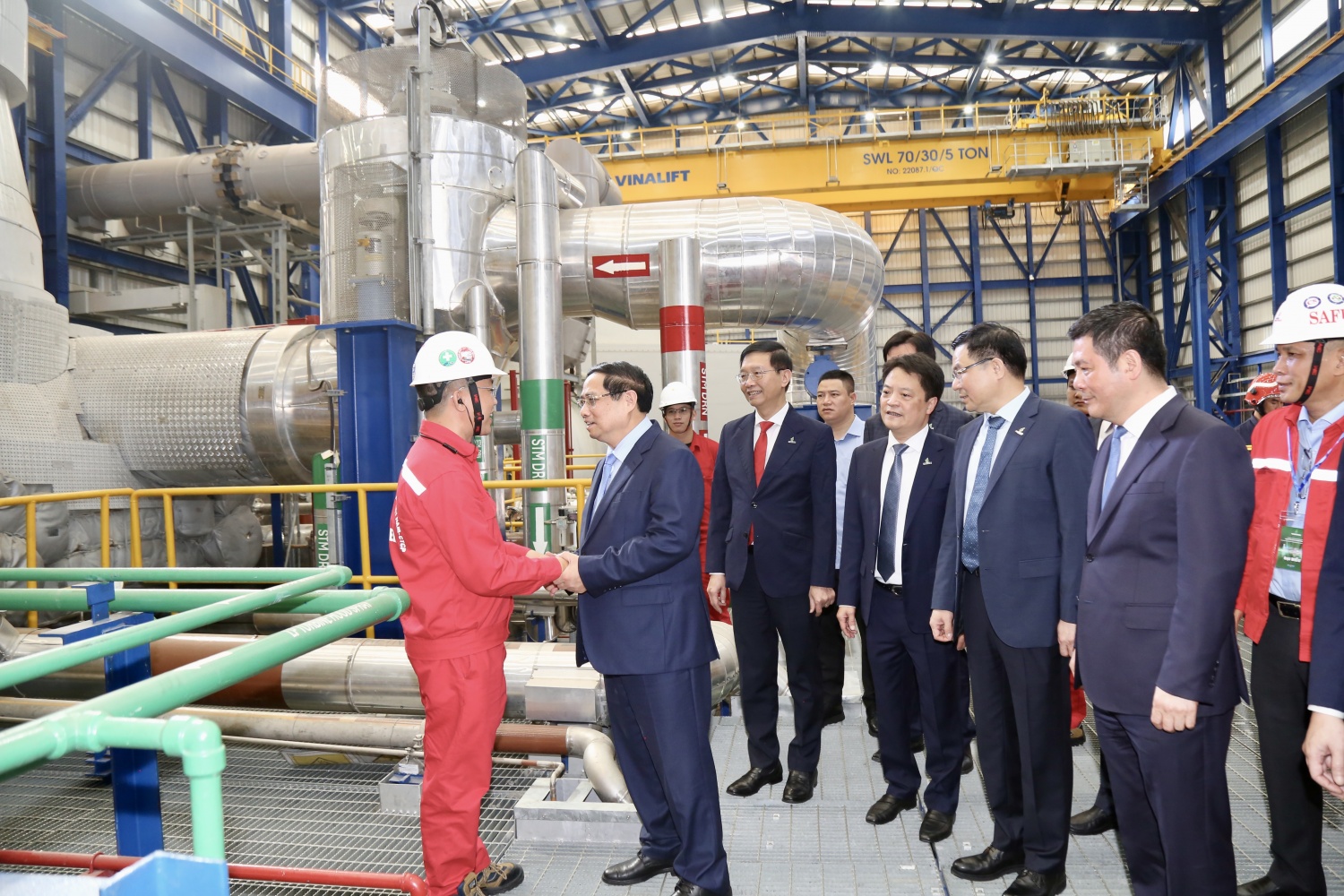 Nhà máy điện Nhơn Trạch 3&4 - Minh chứng sinh động cho bản lĩnh, năng lực tổ chức, điều hành và tinh thần vượt khó của Petrovietnam Nhà máy điện Nhơn Trạch 3&4 - Minh chứng sinh động cho bản lĩnh, năng lực tổ chức, điều hành và tinh thần vượt khó của Petrovietnam