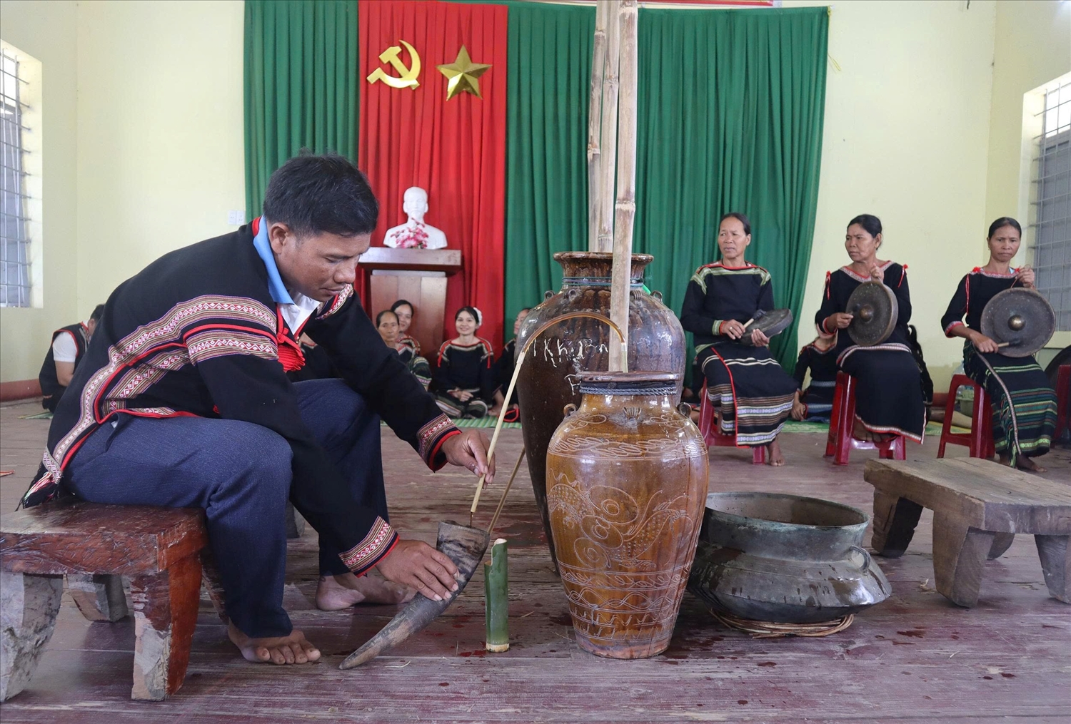 Phục dựng nghi lễ mừng thọ người Mnông Phục dựng nghi lễ mừng thọ người Mnông