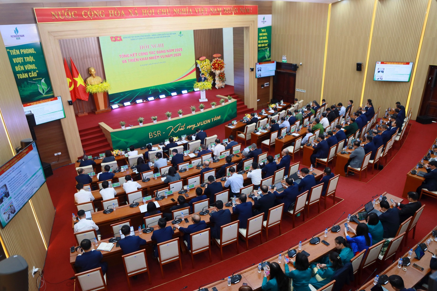 BSR phấn đấu tăng trưởng hai con số trong năm 2026 BSR phấn đấu tăng trưởng hai con số trong năm 2026