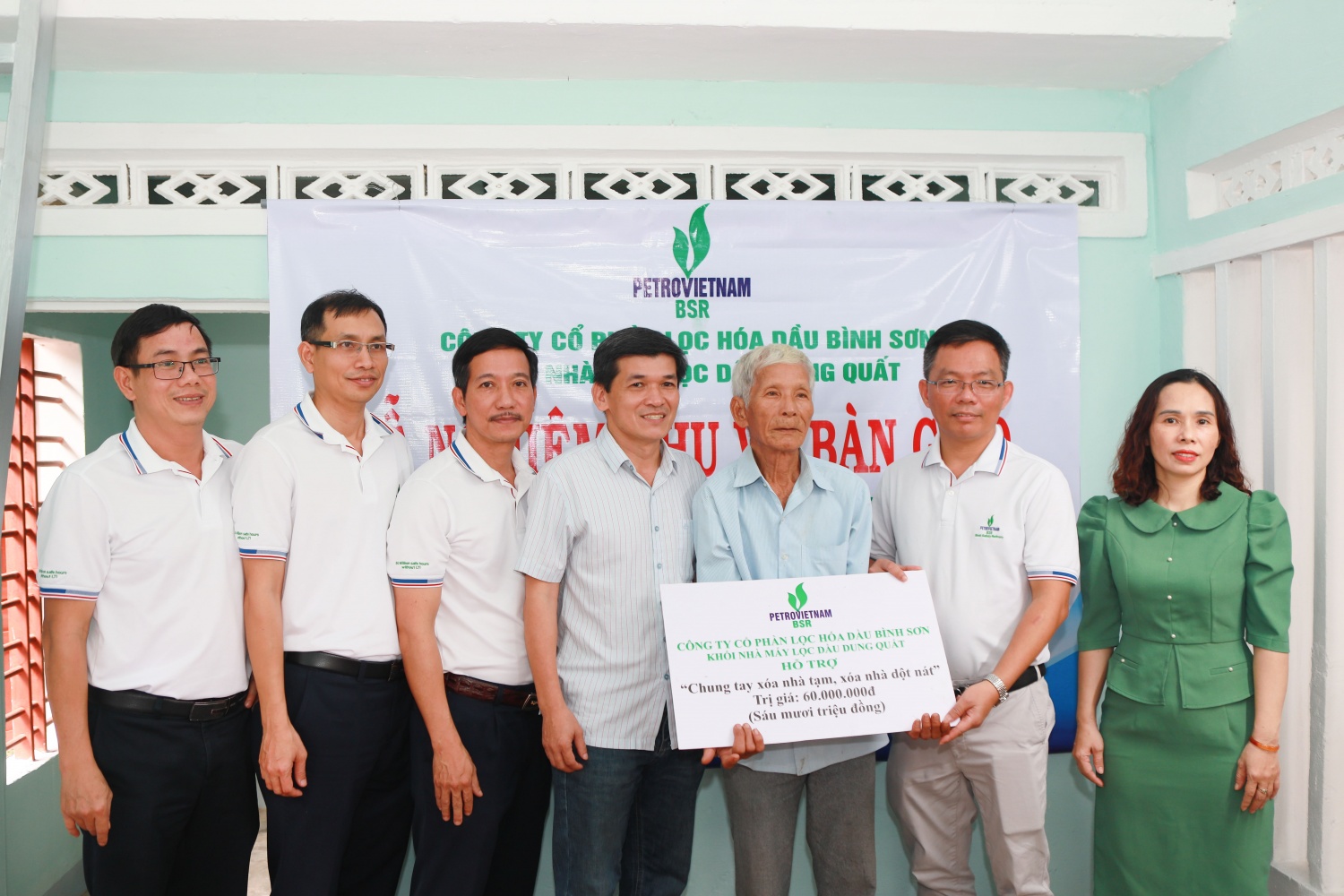 BSR bàn giao nhà Đại đoàn kết cho thân nhân liệt sĩ tại Quảng Ngãi