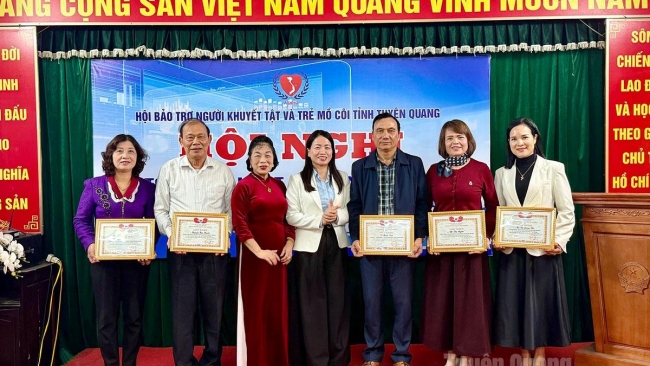 Tuyên Quang trên 3,1 tỷ đồng chăm lo người khuyết tật và trẻ mồ côi