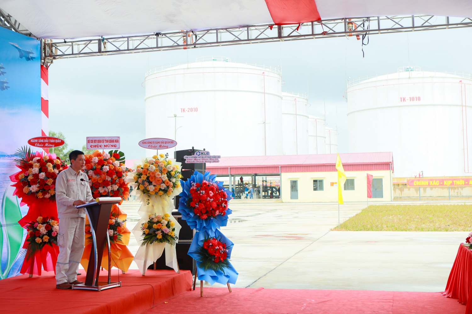 BSR bàn giao lô nhiên liệu đặc chủng đầu tiên phục vụ quốc phòng cho Cục Xăng dầu tại Phân kho 85