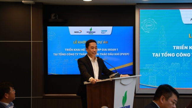 PVEP khởi động dự án triển khai ERP giai đoạn 1, tăng tốc chuyển đổi số và quản trị dựa trên dữ liệu