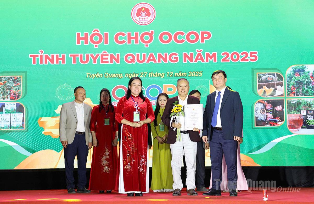 Tuyên Quang: Mở rộng thị trường cho sản phẩm OCOP