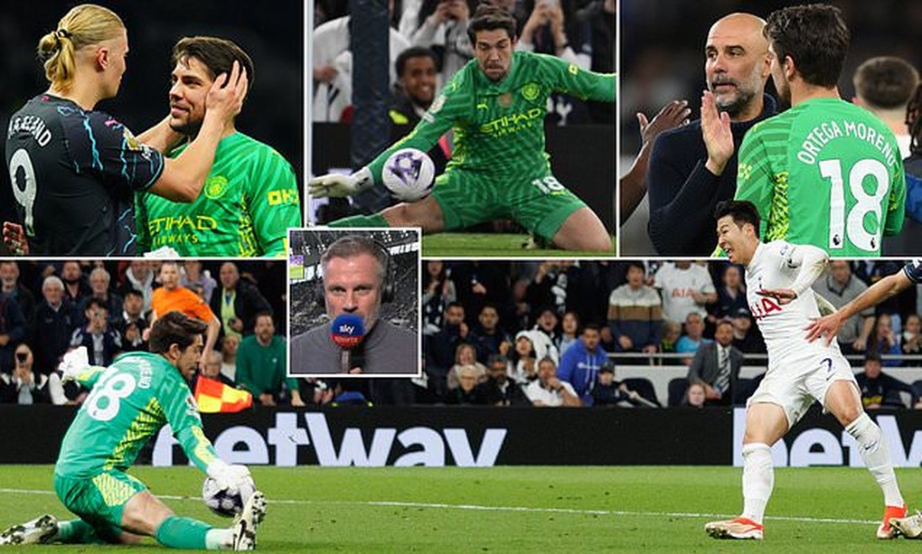 Pep Guardiola gây sốt với phản ứng hài hước khi Man City "chết hụt"