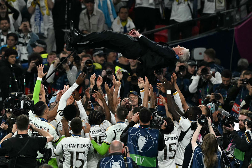 Real Madrid ‘bơi trong tiền thưởng’ sau chức vô địch Champions League