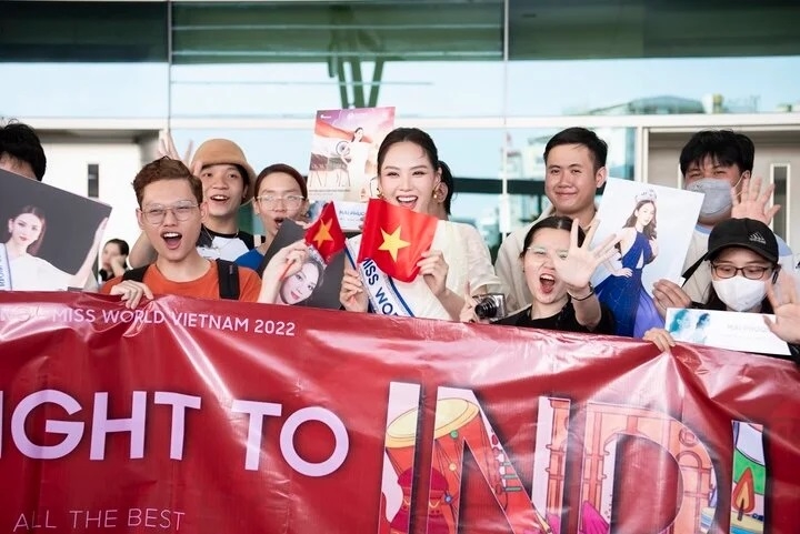 Hoa hậu Mai Phương mang 140 kg hành lý sang Ấn Độ dự thi Miss World 71 Hoa hậu Mai Phương mang 140 kg hành lý sang Ấn Độ dự thi Miss World 71