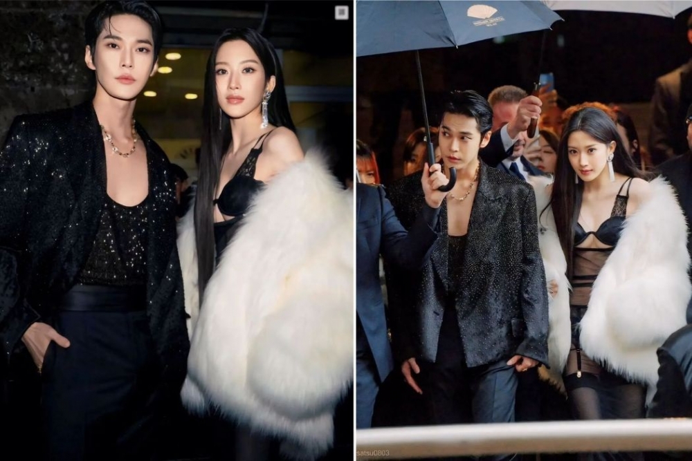 Moon Ga Young gây tranh cãi khi mặc hở bạo tại show Dolce & Gabbana