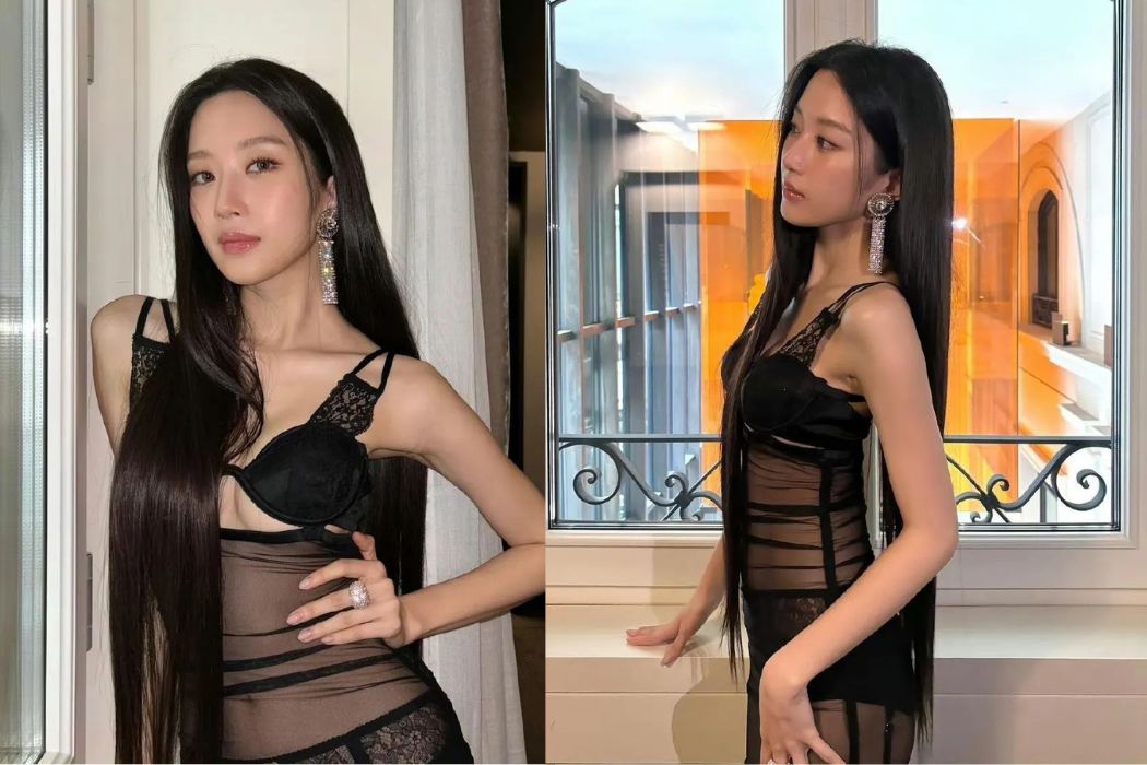 Moon Ga Young gây tranh cãi khi mặc hở bạo tại show Dolce & Gabbana