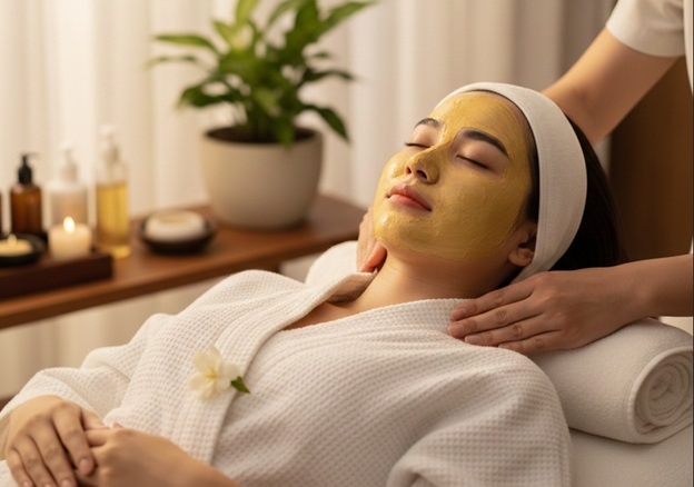 Nhiều chị, em đang tin dùng phương pháp đắp mặt nạ làm trắng (ảnh minh họa)