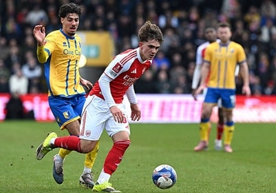 Dowman vừa gây ấn tượng mạnh mẽ ở đấu trường FA Cup.