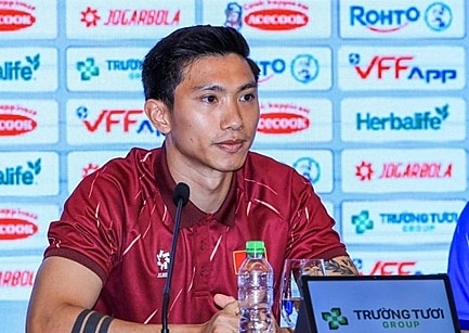 Đoàn Văn Hậu quyết tâm cùng đội tuyển Việt Nam đánh bại Malaysia tại Thiên Trường