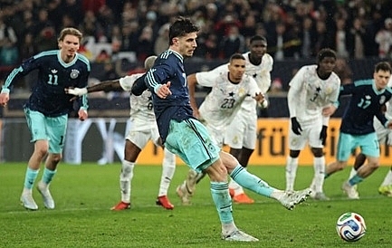 Đức thắng kịch tính Ghana 2-1: Kai Havertz giải tỏa áp lực, Deniz Undav sắm vai người hùng