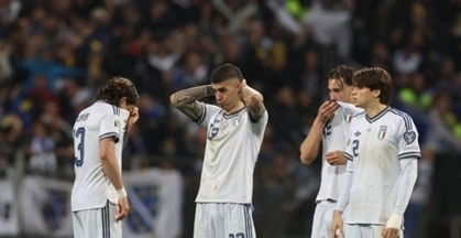 Ý thua sau loạt sút luân lưu.