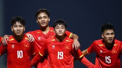 U17 Việt Nam có màn ra quân ấn tượng.