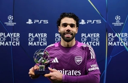 Raya cũng đã chơi xuất sắc ở lượt đi. Raya cũng đã chơi xuất sắc ở lượt đi.