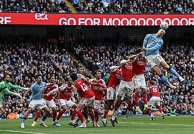 Arsenal thất bại 1-2 trước Man City: Khi bản sắc tấn công thắp lên hy vọng vô địch