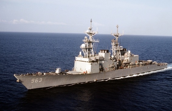 Tàu khu trục USS Spruance (DD-963) của Hải quân Mỹ.