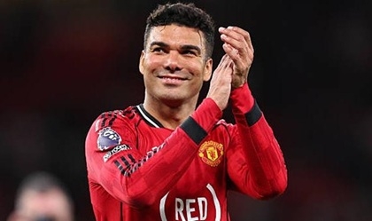 Casemiro lột xác tại Manchester United ở mùa giải cuối cùng.