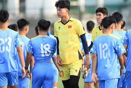 Nguyễn Bá Nhật Ka bị loại khỏi danh sách U19 Việt Nam Ảnh: Internet.