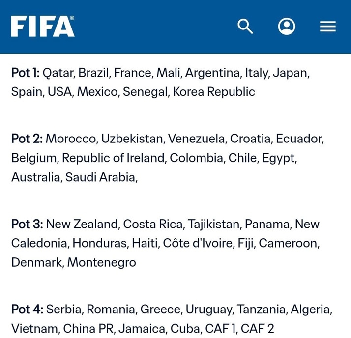 FIFA gây tranh cãi vì bỏ quên U17 Việt Nam trước lễ bốc thăm World Cup 2026