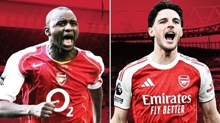 Đội hình kết hợp Arsenal: Khi dàn sao 2026 của Arteta sánh vai cùng thế hệ Bất bại