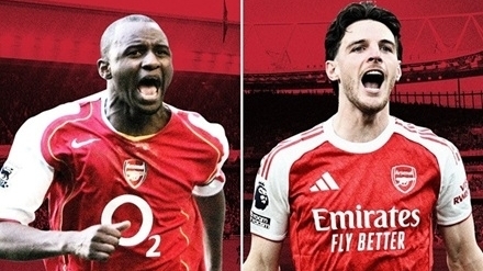 Đội hình kết hợp Arsenal: Khi dàn sao 2026 của Arteta sánh vai cùng thế hệ Bất bại