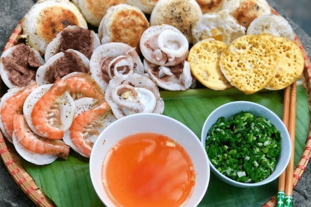 Món bánh căn thơm ngon