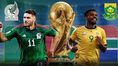Mexico vs Nam Phi khai màn World Cup 2026.