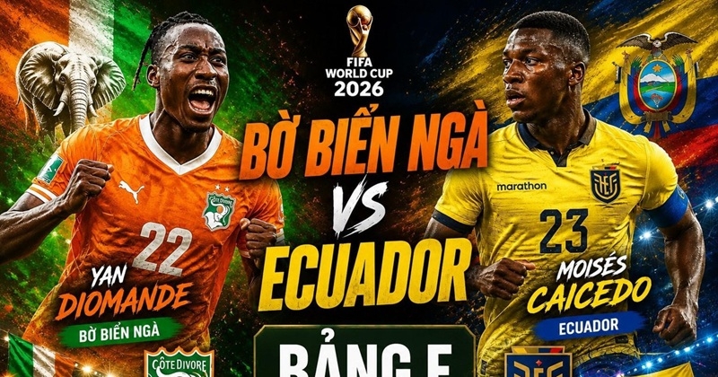Lịch sử đối đầu giữa Bờ Biển Ngà vs Ecuador: Công mạnh gặp thủ chắc, dễ chia điểm ở bảng E