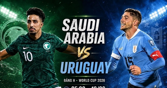 Lịch sử đối đầu giữa Saudi Arabia vs Uruguay: Cân bằng, đại diện Nam Mỹ dễ thắng trận nhiều bàn