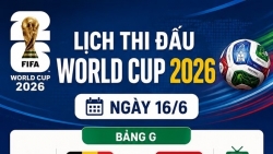 Lịch thi đấu World Cup ngày 16/6: Bỉ chạm trán Ai Cập