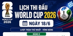 Lịch thi đấu World Cup ngày 18/6: Bồ Đào Nha ra quân, Anh đụng độ Croatia