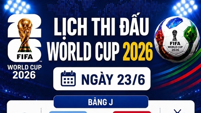 Lịch thi đấu World Cup ngày 23/6: Argentina và Pháp hướng tới vé đi tiếp