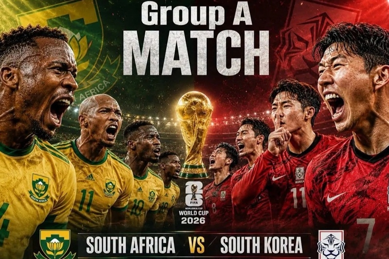 Lịch sử đối đầu giữa Nam Phi vs Hàn Quốc: Đại diện châu Á nắm lợi thế, Bafana Bafana buộc phải thắng