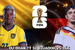 Tổng hợp dự đoán tỉ số Ecuador vs Đức lúc 3h ngày 26/6/2026