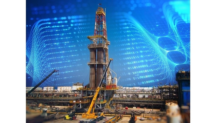 AD-300 - giàn khoan đảo tự hành đầu tiên tích hợp AI và tự động hóa hoàn toàn. (Ảnh ADNOC Drilling)