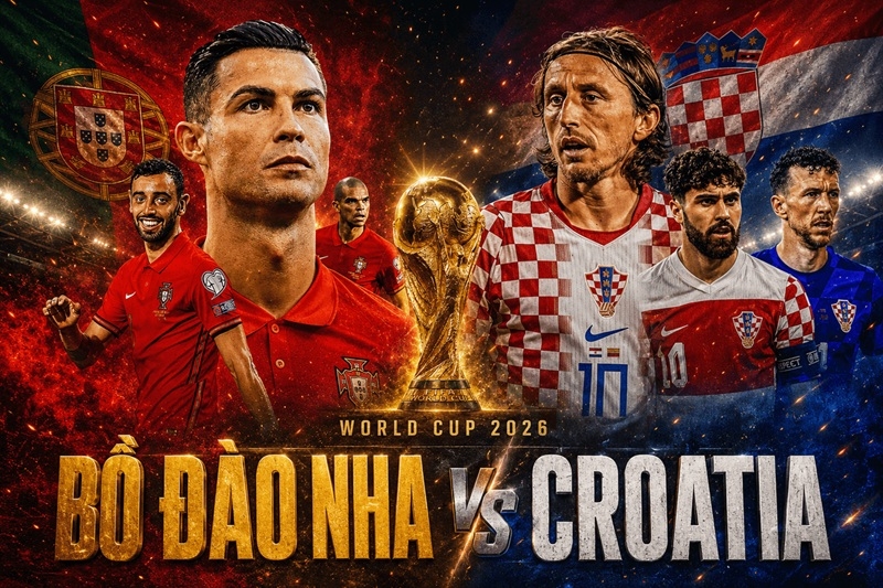 Tổng hợp dự đoán tỉ số Bồ Đào Nha vs Croatia lúc 6h ngày 3/7/2026