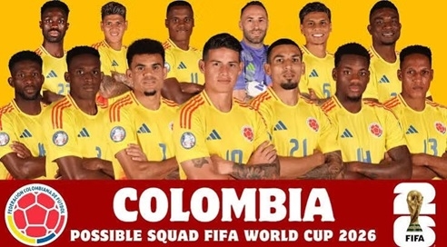 Đội tuyển Colombia gặp Ghana lúc 8h30 ngày 4/7.