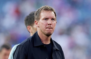 Julian Nagelsmann bị đặt dấu hỏi về tương lai. Ảnh: Getty Images
