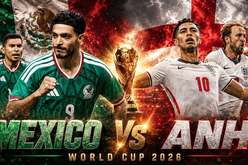Tổng hợp dự đoán tỉ số Mexico vs Anh lúc 7h ngày 06/07/2026