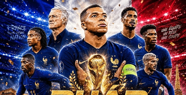 Thống kê thành tích của đội tuyển Pháp tại các mùa World Cup: Les Bleus khẳng định vị thế thế lực hàng đầu thế giới